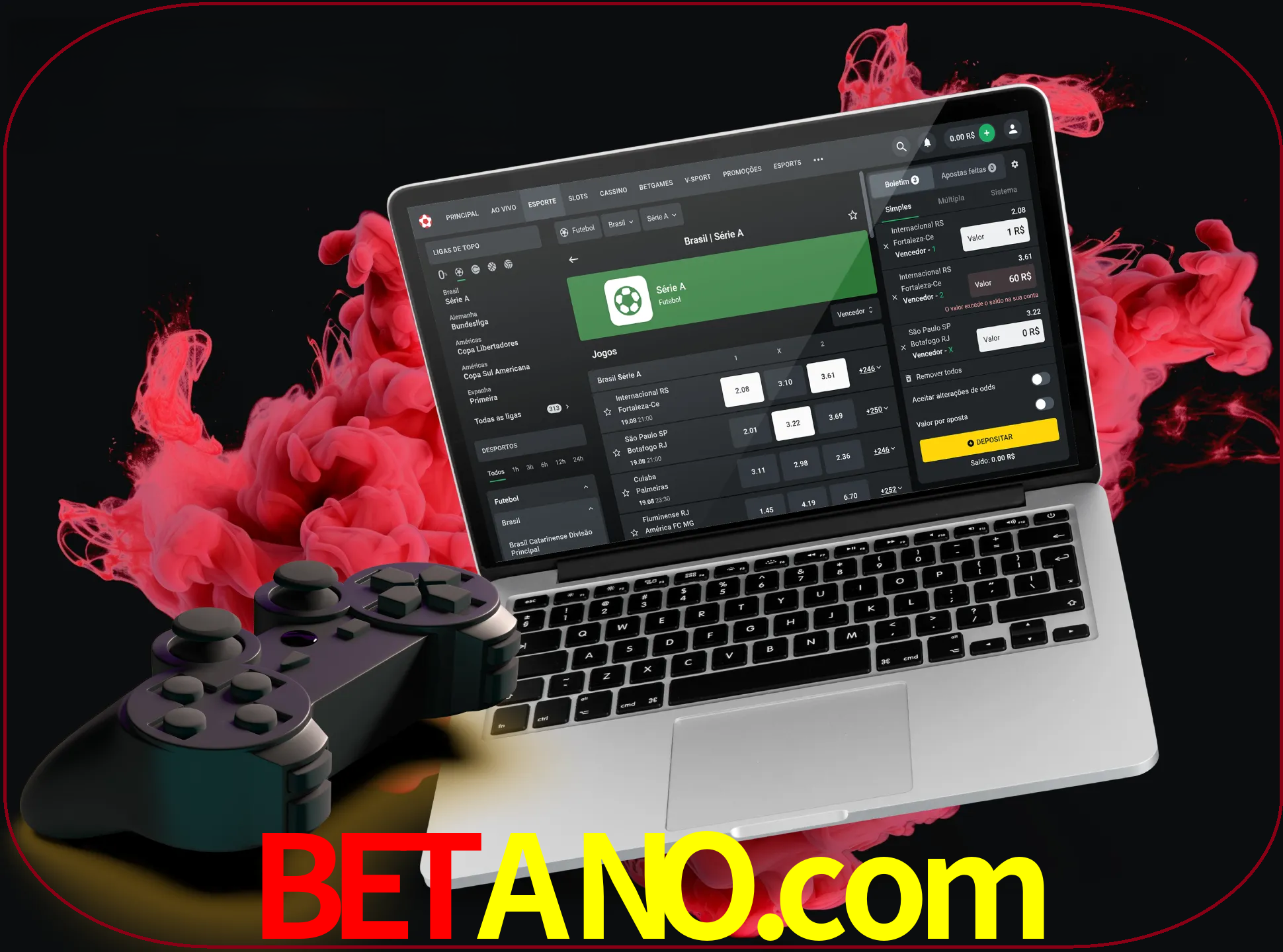 Visite a secção especial de jogos de vídeo em betano para descobrir em que jogos pode apostar e ganhar muito dinheiro.